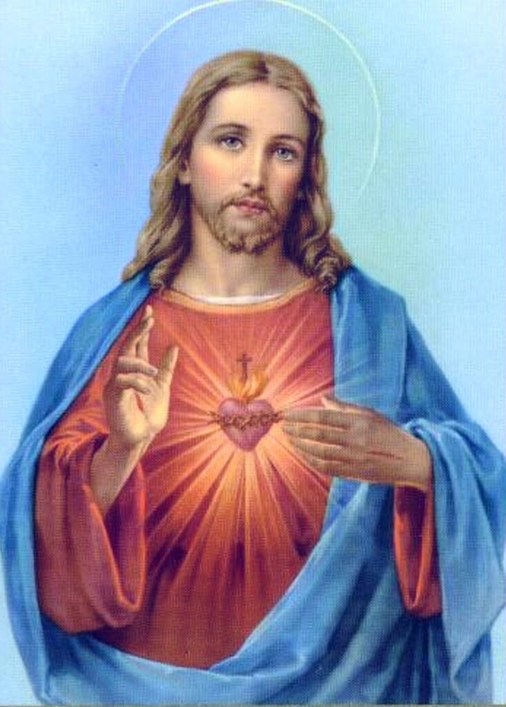 An image of the Sacred Heart of Jesus